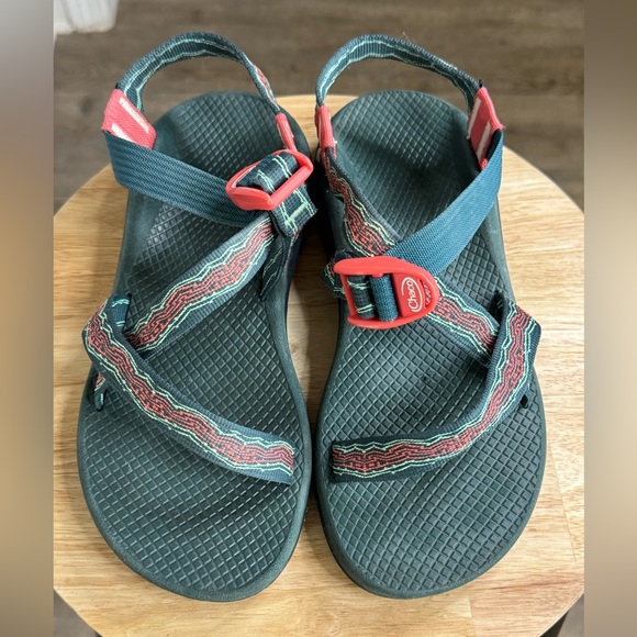 Chaco ZCloud Sandals Woman's 8 Tri-Opal Strappy Adjustable J106596 - Picture 2 of 9